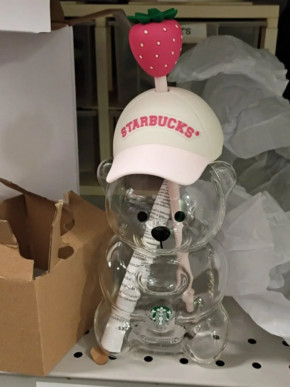 Starbucks Strawberry Bear cup